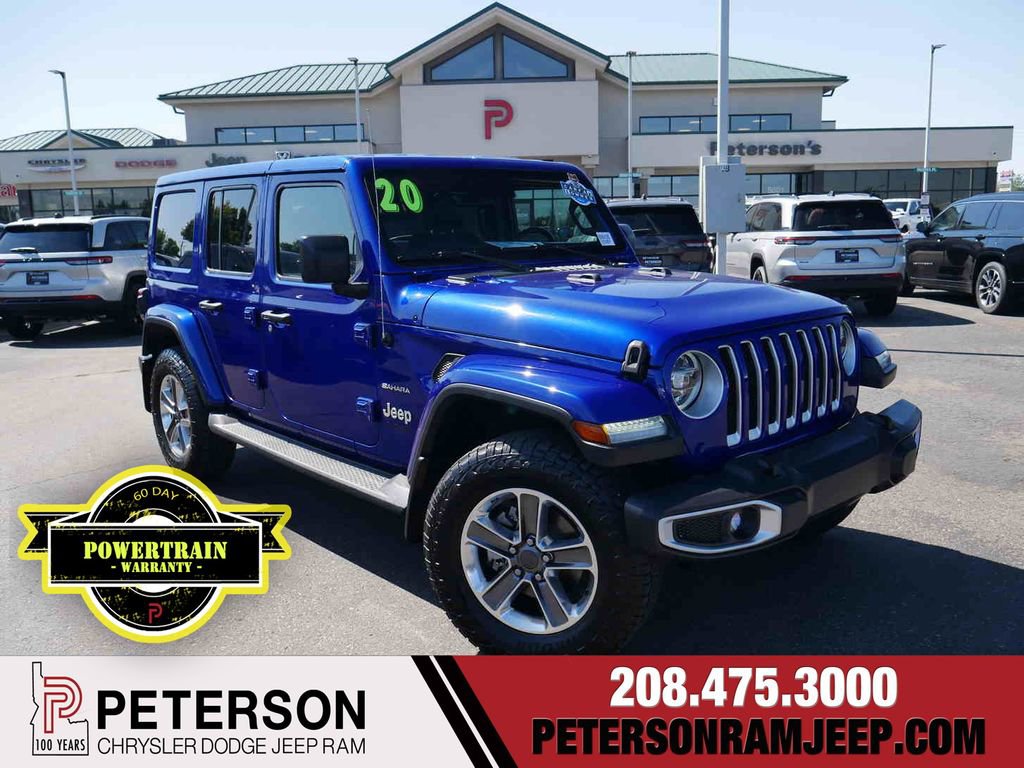 Used 2020 Jeep Wrangler Unlimited Sahara