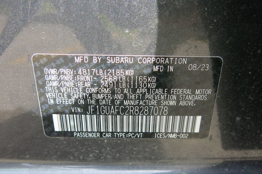 Used 2024 Subaru Impreza 2.0i Sport AWD/4WD image 36