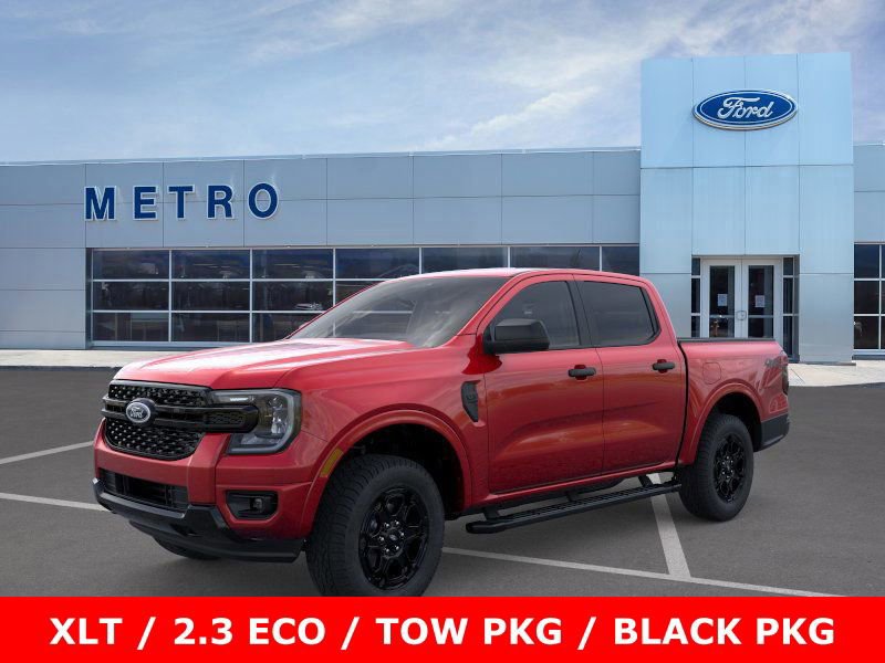 New 2025 Ford Ranger XLT w/ Black Appearance Package image 2