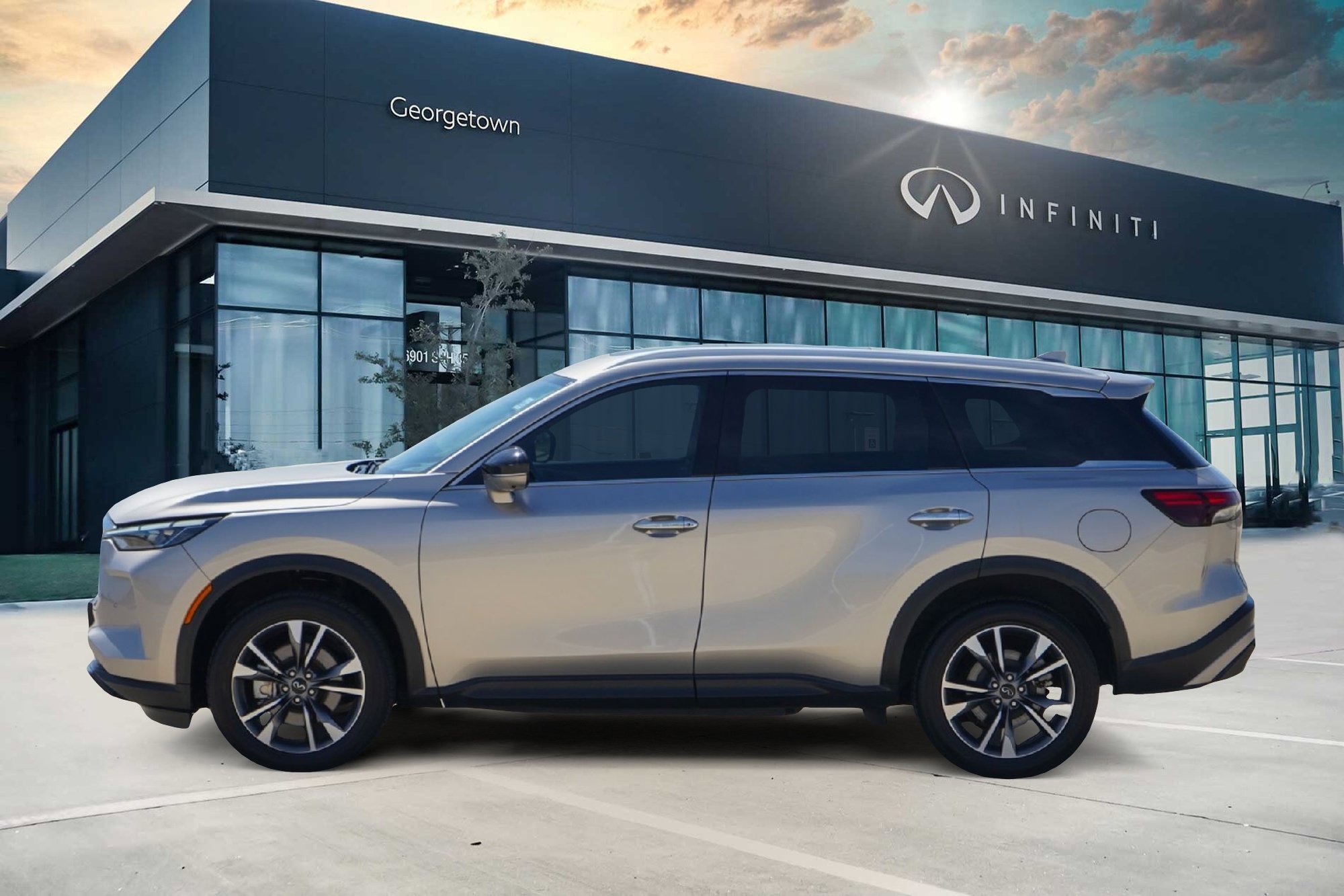Certified 2023 INFINITI QX60 Luxe w/ Vision Package image 6