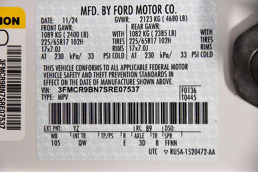 Used 2025 Ford Bronco Sport Big Bend AWD/4WD image 14