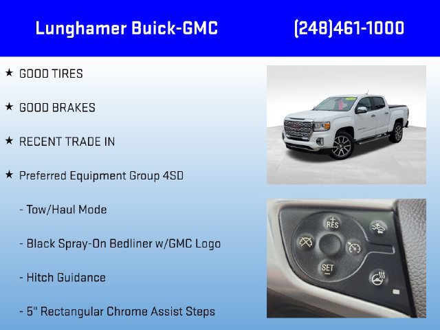 Used 2021 GMC Canyon Denali AWD/4WD image 6