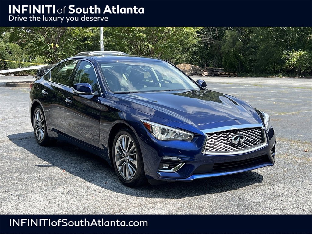 Used 2022 INFINITI Q50 Luxe w/ Cargo Package