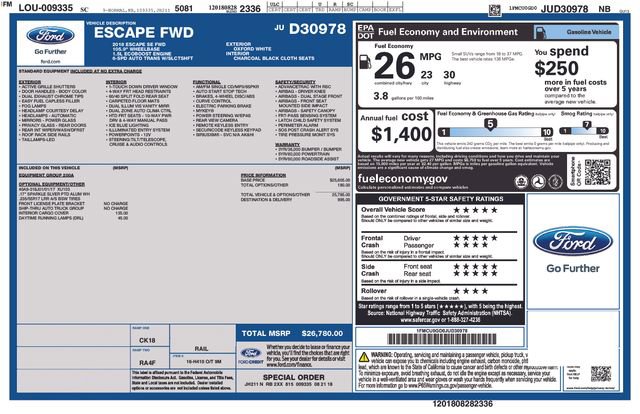 Used 2018 Ford Escape SE image 32