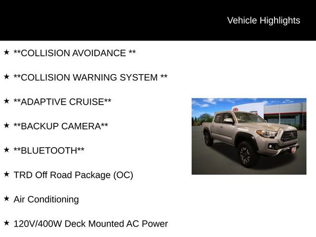 Certified 2018 Toyota Tacoma TRD Off-Road image 2