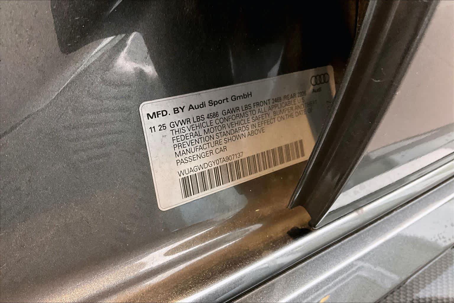 Certified 2026 Audi RS 3 AWD/4WD image 33