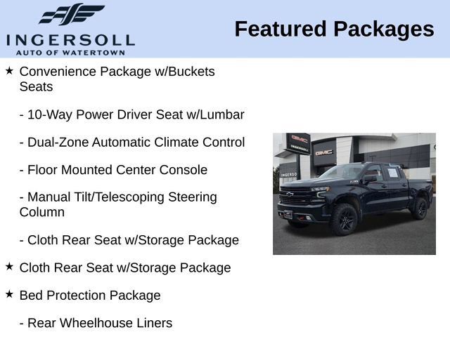 Used 2022 Chevrolet Silverado 1500 LT Trail Boss w/ Bed Protection Package AWD/4WD image 15