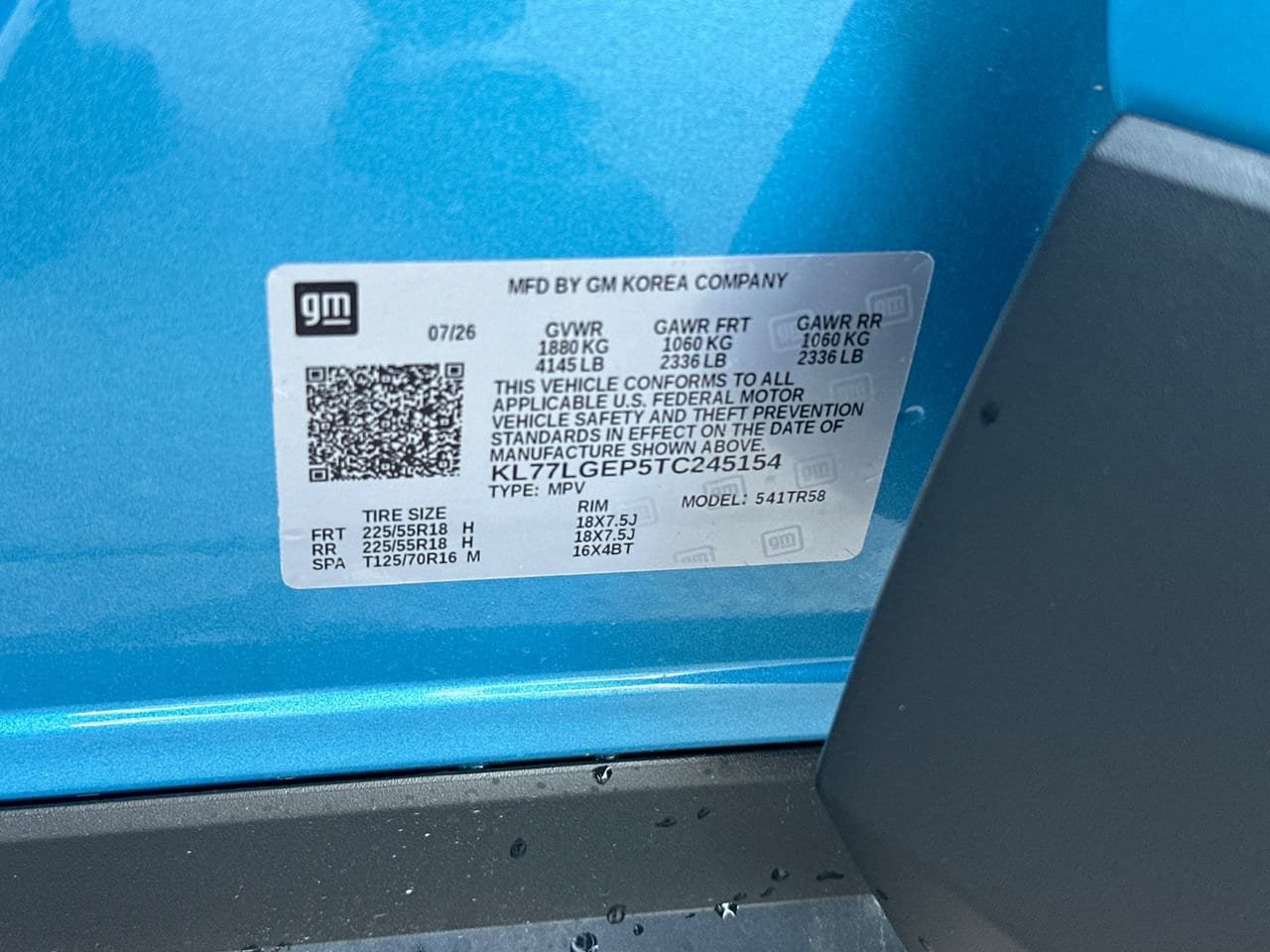 New 2026 Chevrolet Trax RS w/ Sunroof Package FWD image 29