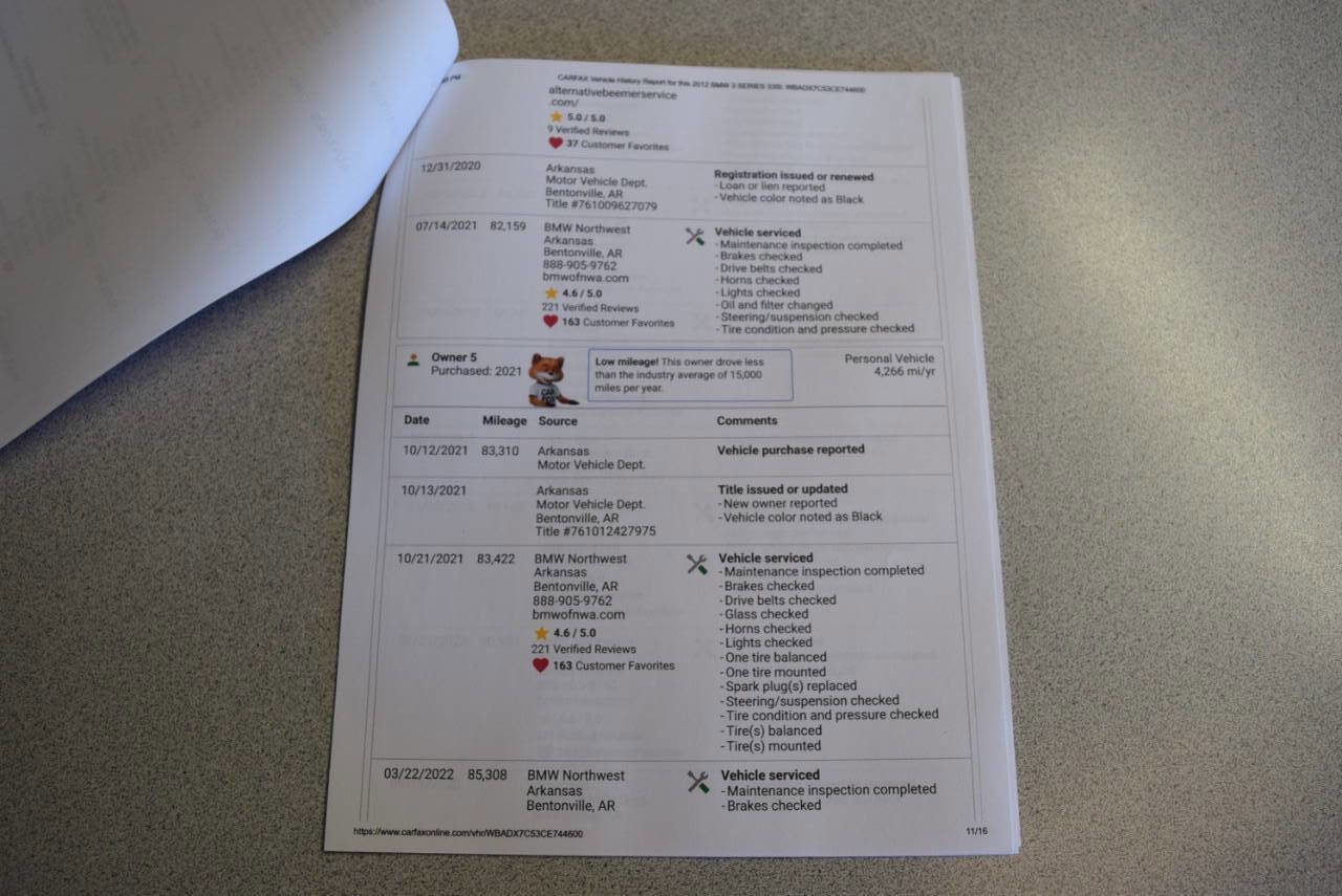 Used 2012 BMW 335i Convertible image 91