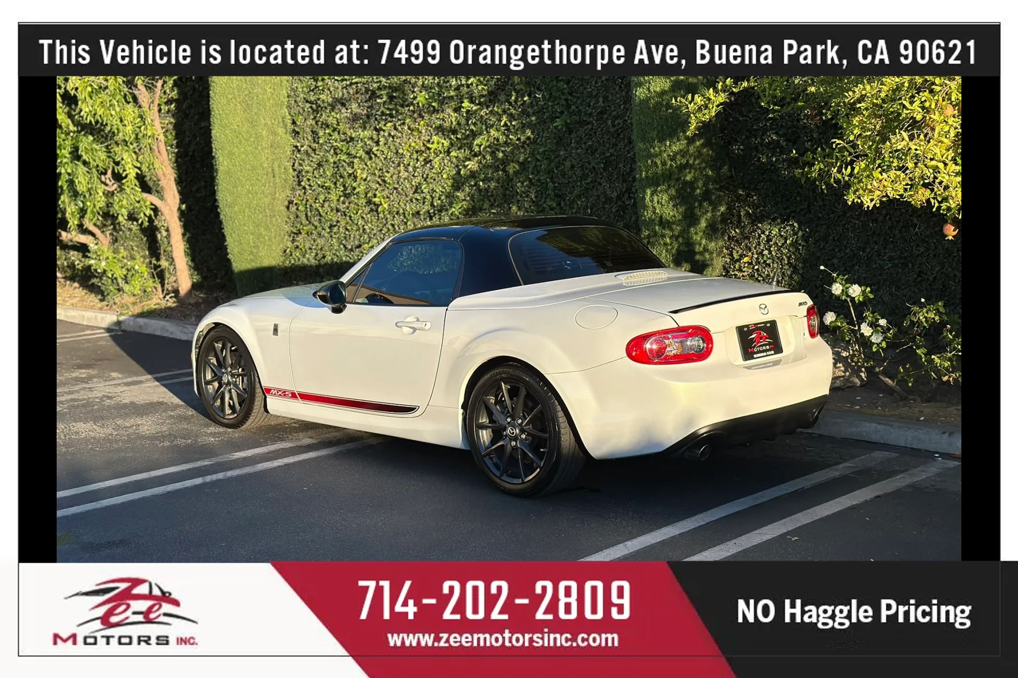 Used 2015 MAZDA MX-5 Miata Club RWD image 9