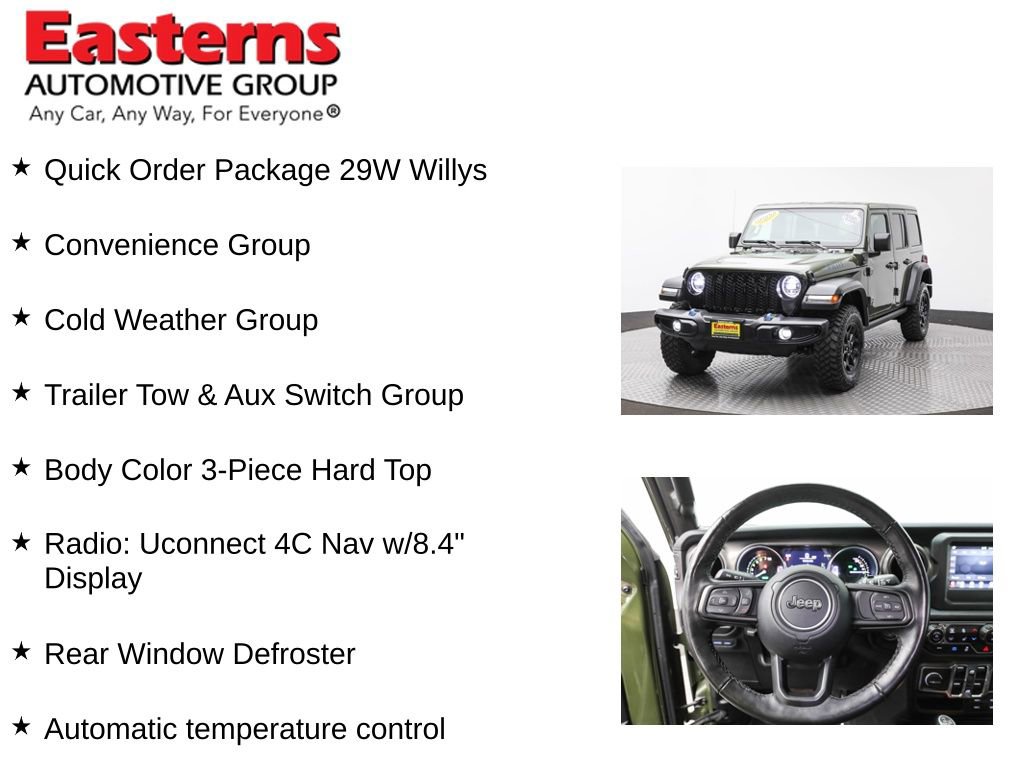 Used 2023 Jeep Wrangler Unlimited w/ Cold Weather Group image 11