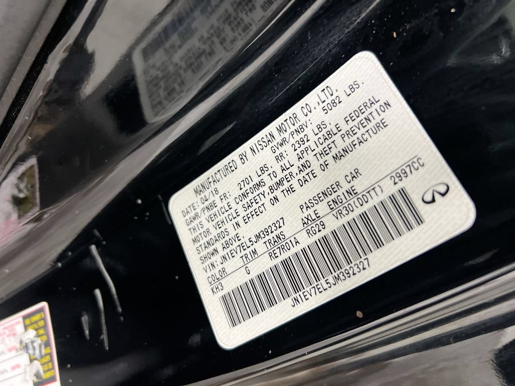 Used 2018 INFINITI Q60 3.0t Luxe w/ Sensory Package 3.0T Luxe AWD/4WD image 29