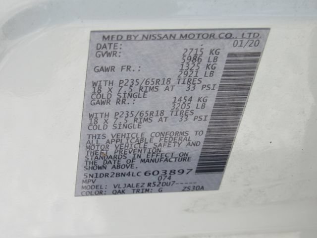 Used 2020 Nissan Pathfinder SV FWD image 22