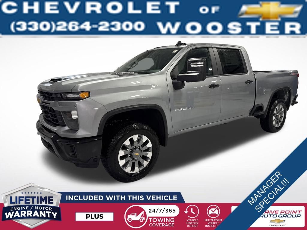 New 2026 Chevrolet Silverado 2500 Custom w/ Custom Value Package 360° Tour