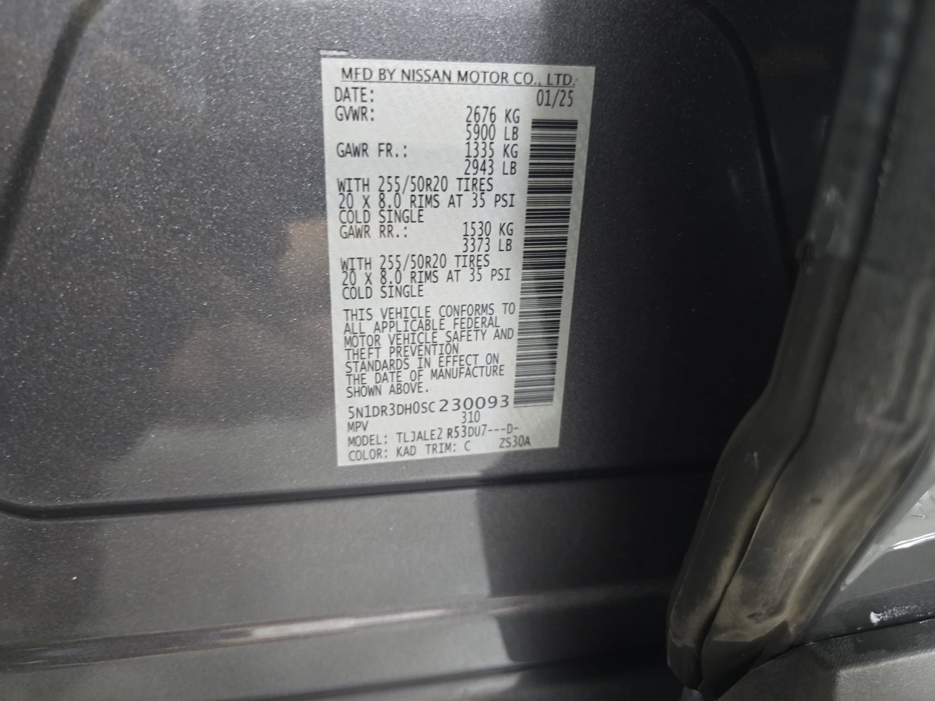 Used 2025 Nissan Pathfinder Platinum FWD image 34
