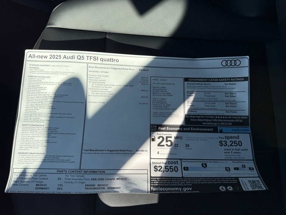 New 2025 Audi Q5 Premium image 33