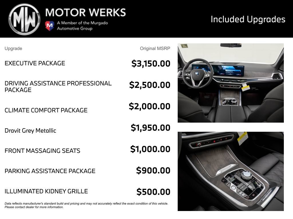 Used 2026 BMW X5 xDrive50e w/ Executive Package AWD/4WD image 4