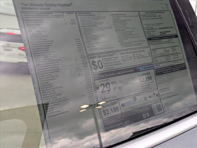 Used 2026 BMW X3 xDrive30 w/ Premium Package AWD/4WD image 19