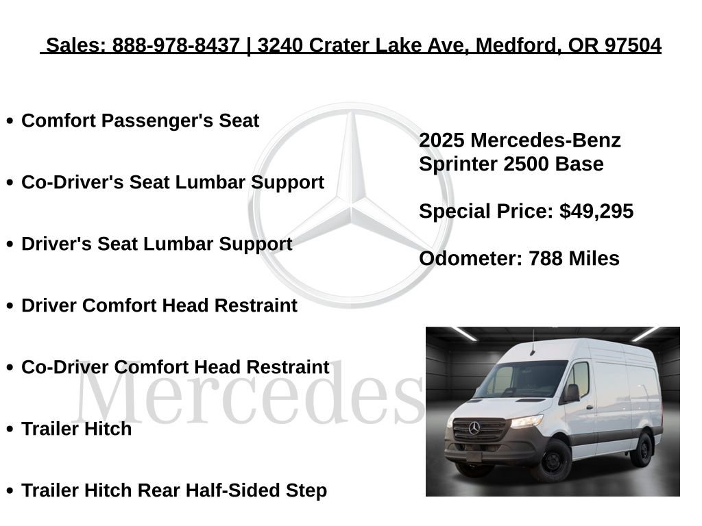 Used 2025 Mercedes-Benz Sprinter 2500 image 20