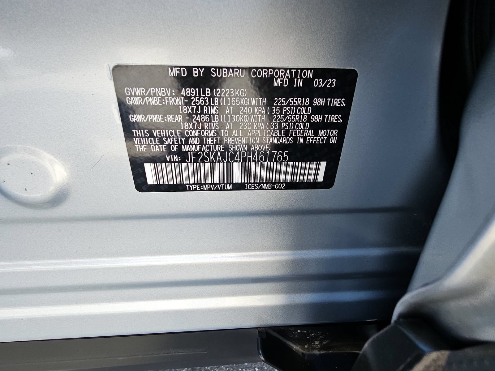 Used 2023 Subaru Forester Sport AWD/4WD image 36