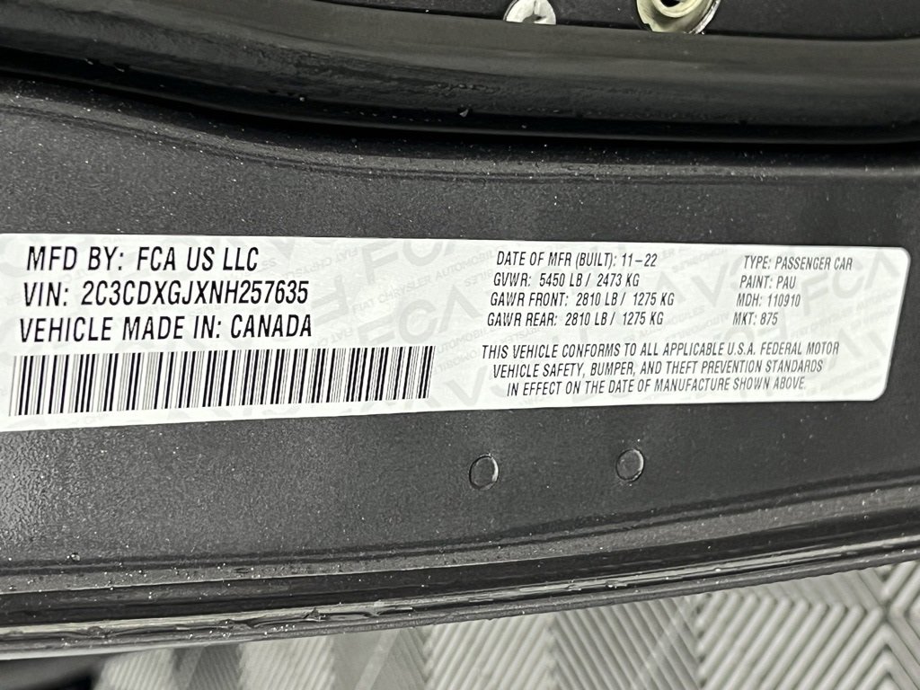 Certified 2022 Dodge Charger Scat Pack w/ Plus Group image 35