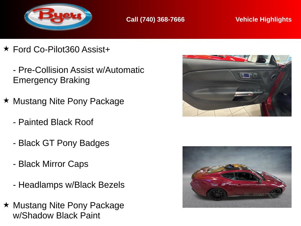 Used 2025 Ford Mustang GT Premium RWD image 13