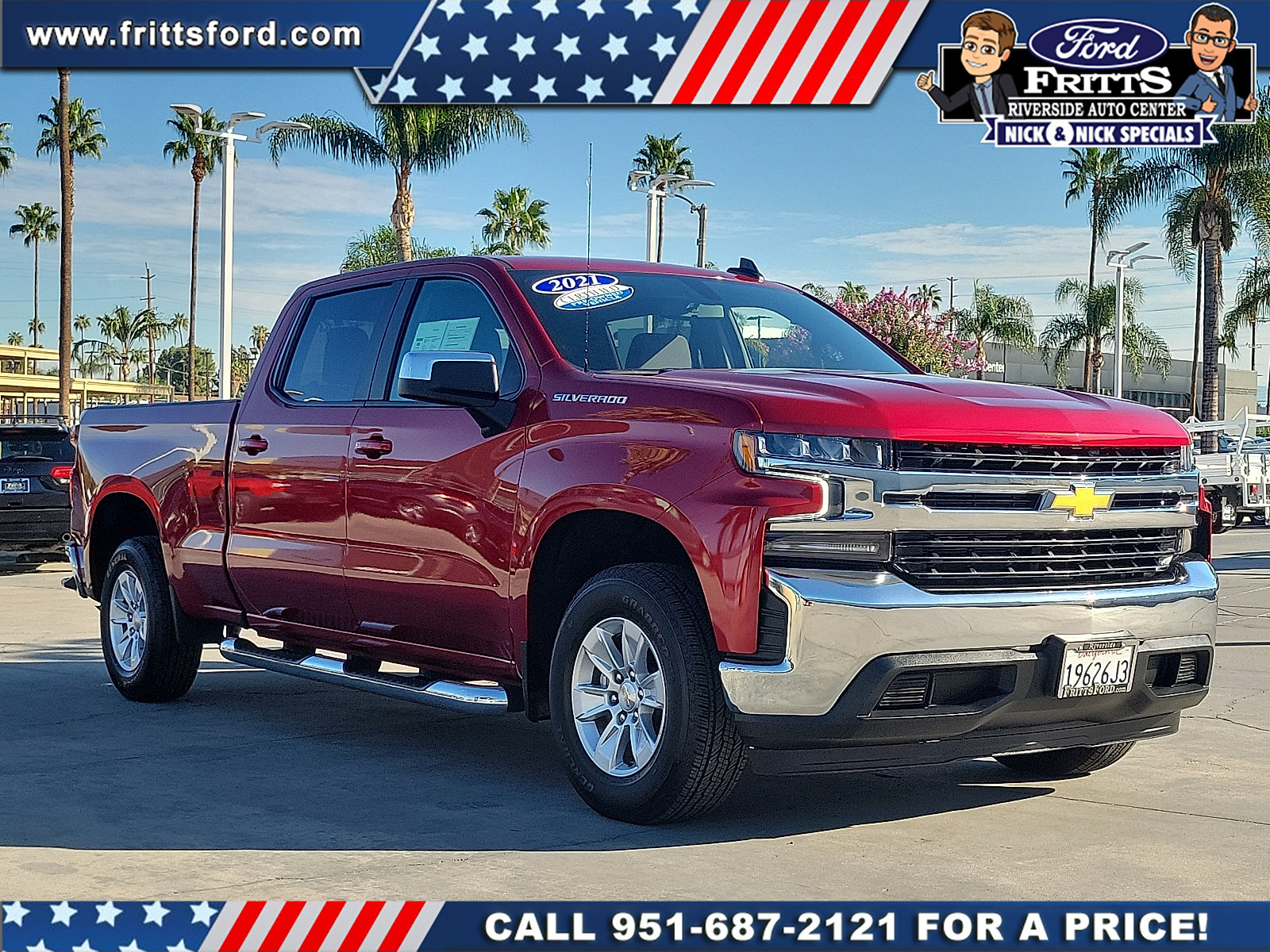Used 2021 Chevrolet Silverado 1500 LT w/ Bed Protection Package RWD image 21