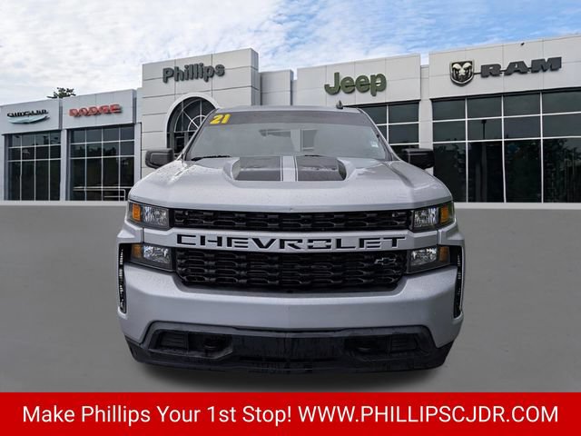 Used 2021 Chevrolet Silverado 1500 Custom w/ Rally Edition RWD image 8