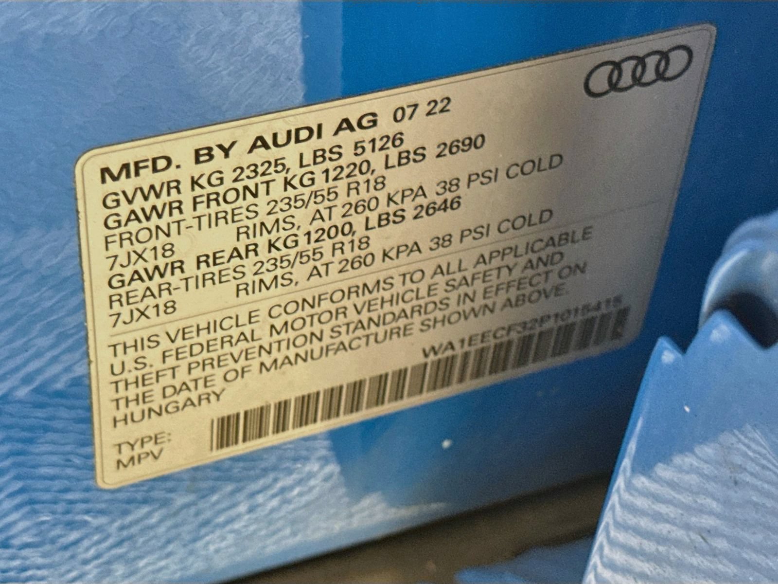 Certified 2023 Audi Q3 2.0T Premium Plus w/ Premium Plus Package AWD/4WD image 33