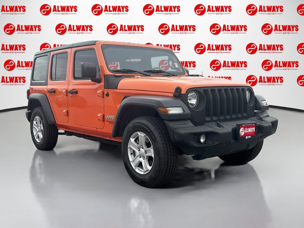 Used 2018 Jeep Wrangler Unlimited Sport S AWD/4WD image 3
