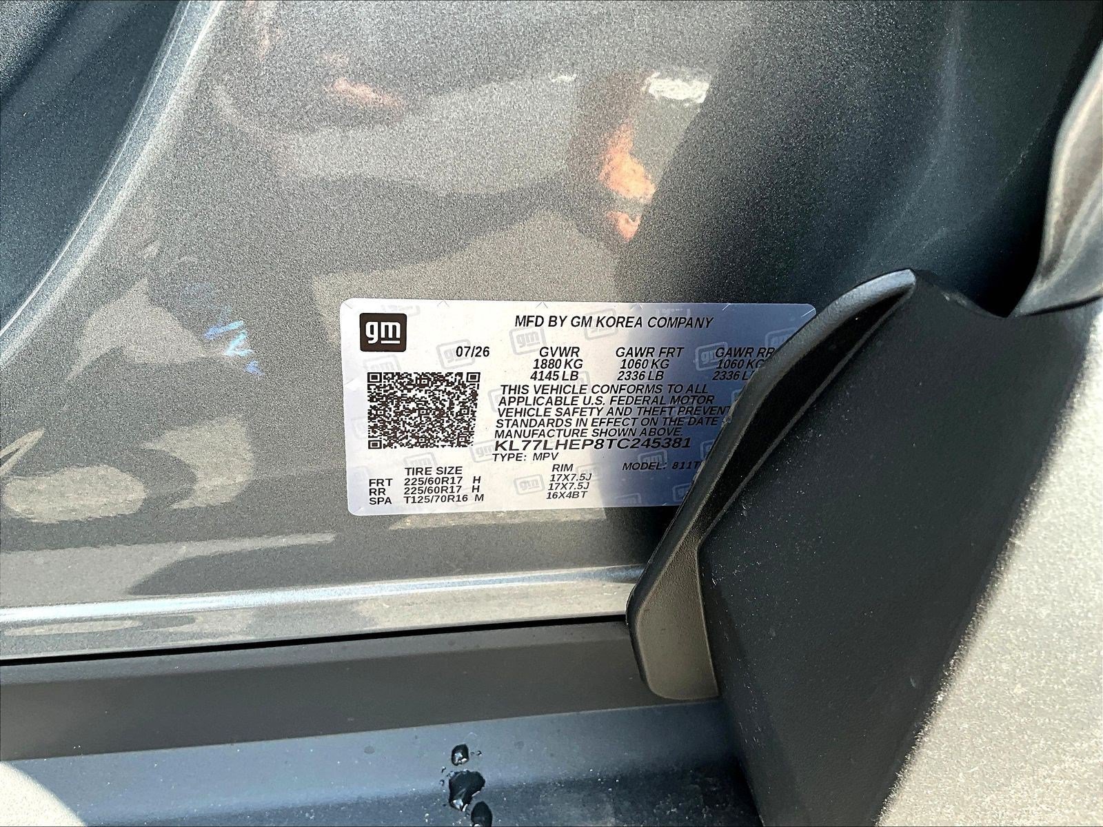 New 2026 Chevrolet Trax LT w/ Sunroof Package FWD image 21