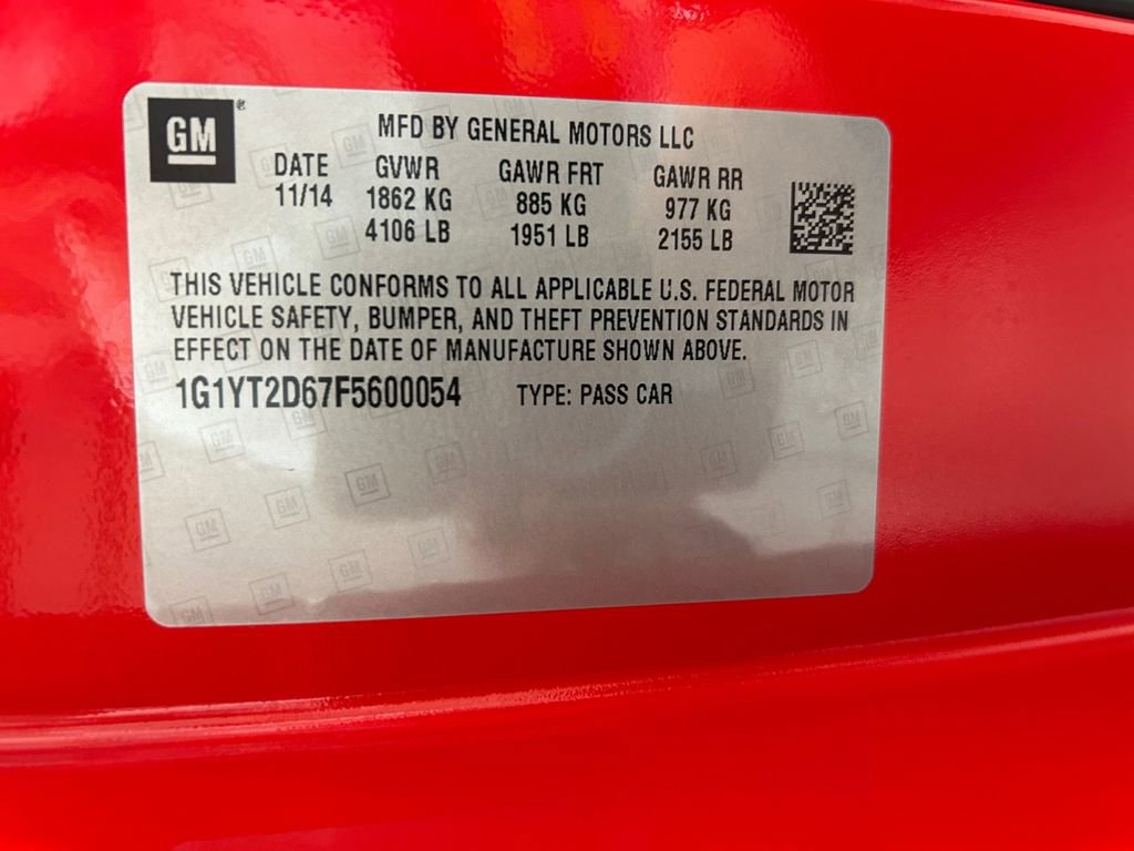 Used 2015 Chevrolet Corvette Z06 w/ 3LZ Preferred Equipment Group image 34