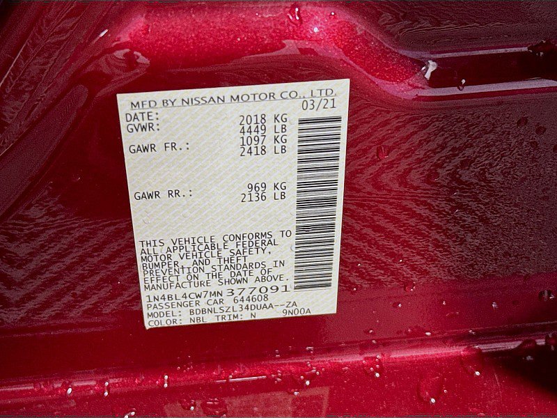Used 2021 Nissan Altima 2.5 SR w/ SR Premium Package AWD/4WD image 31