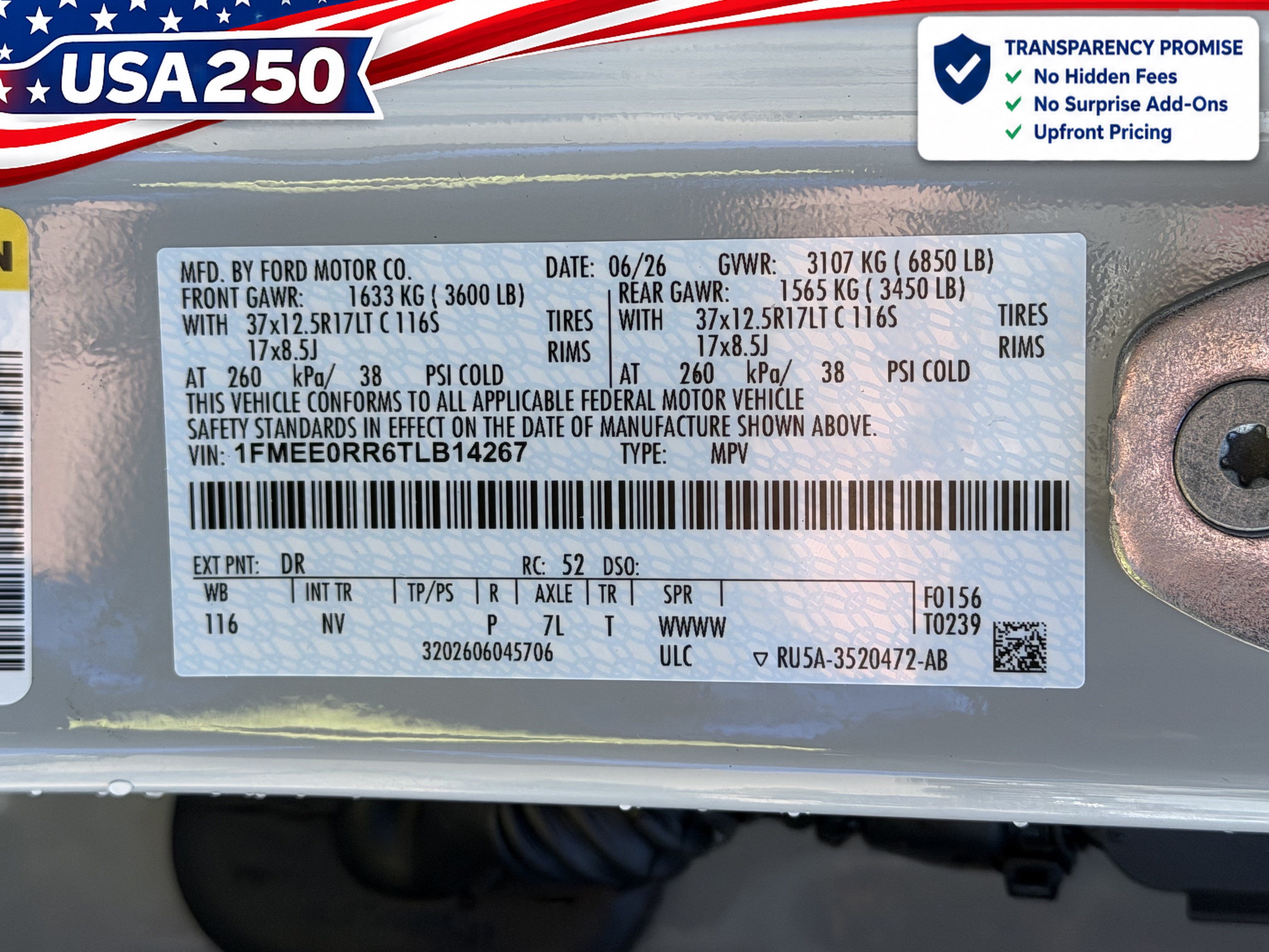 New 2026 Ford Bronco Raptor AWD/4WD image 26