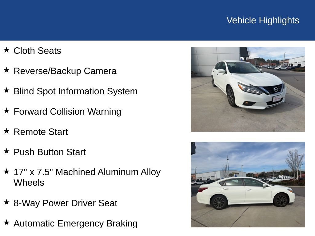 Used 2018 Nissan Altima 2.5 SV image 26
