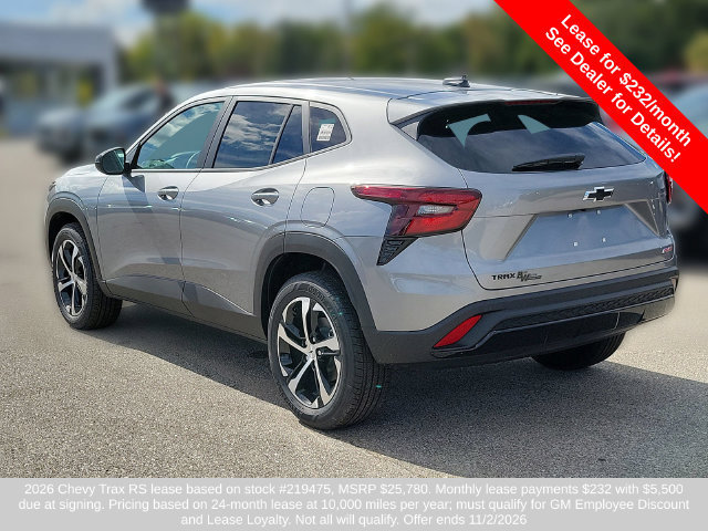 New 2026 Chevrolet Trax RS w/ Driver Confidence Package FWD image 4