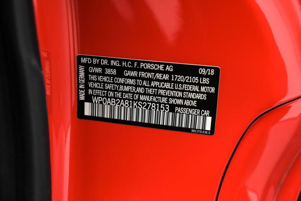 Used 2019 Porsche 718 Cayman GTS RWD image 60