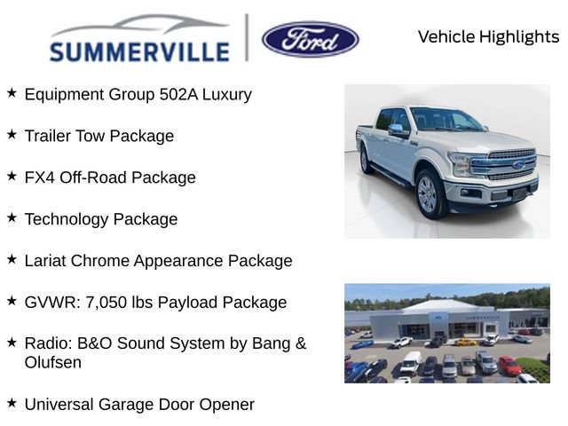 Used 2019 Ford F150 Lariat w/ Equipment Group 502A Luxury AWD/4WD video 2