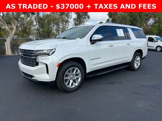 Used 2021 Chevrolet Suburban Premier w/ Premium Package image 3