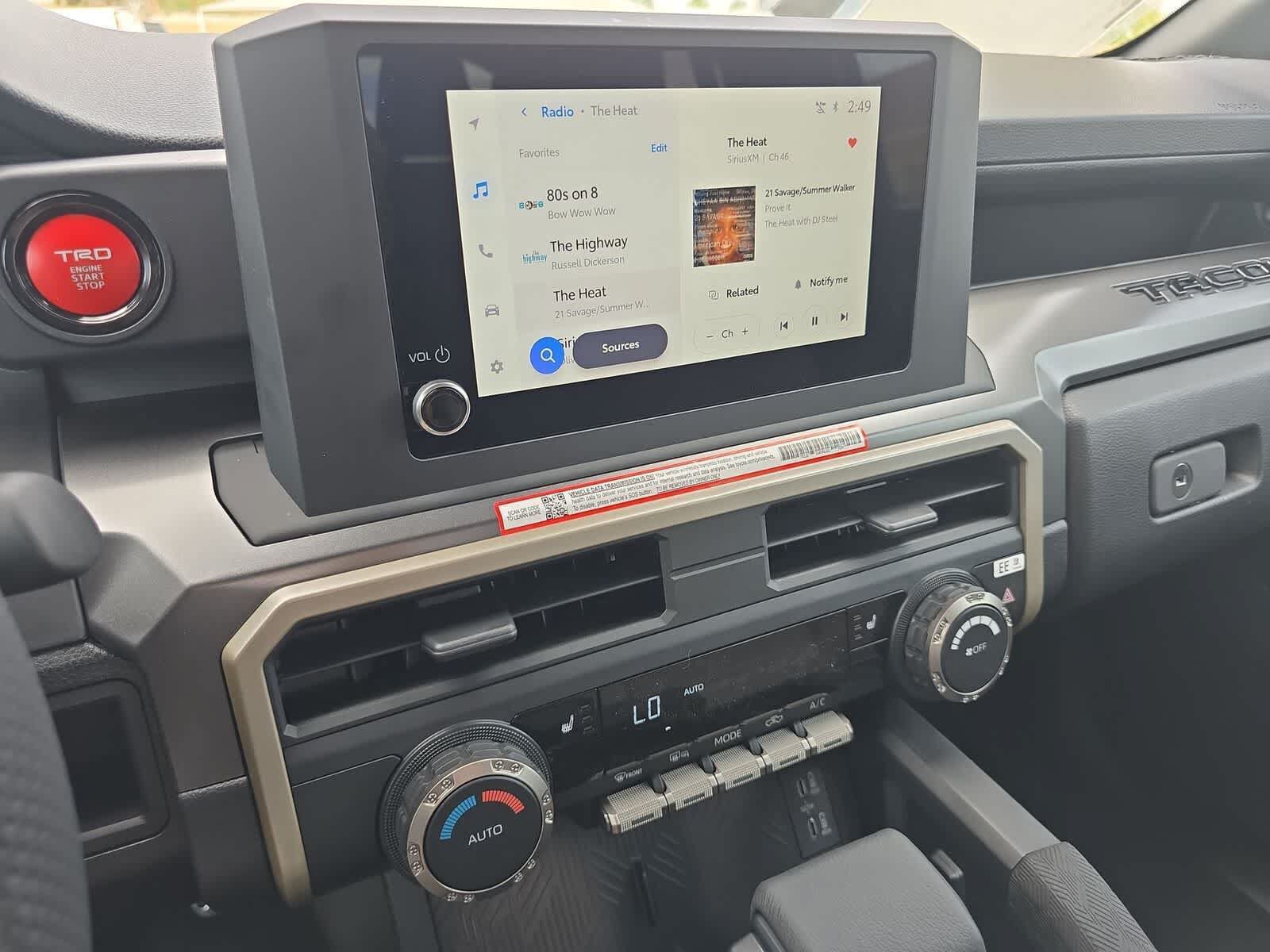 New 2026 Toyota Tacoma TRD Sport AWD/4WD image 19