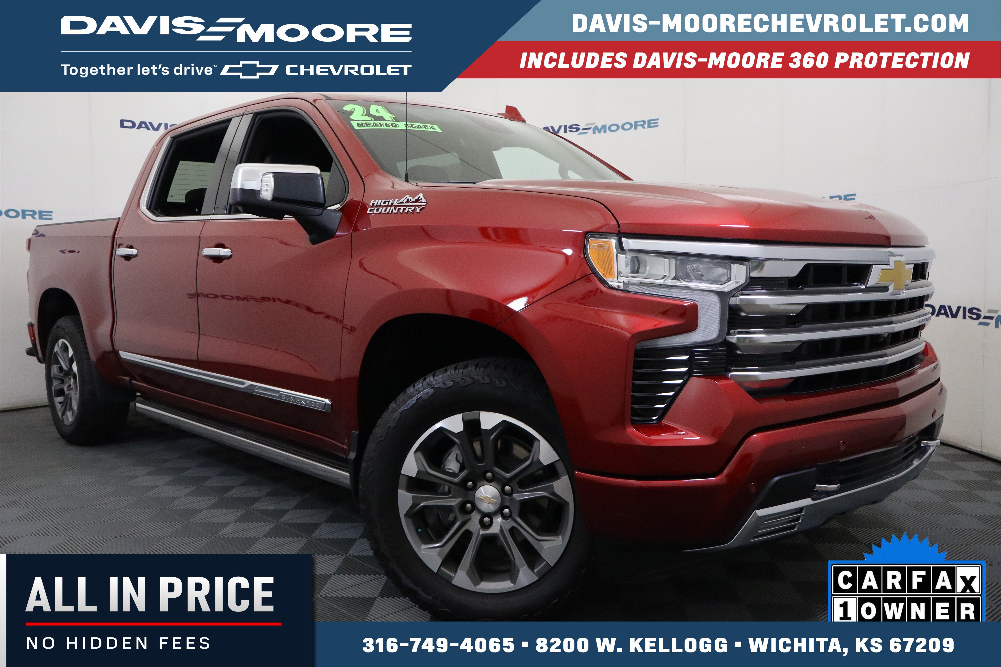 Used 2024 Chevrolet Silverado 1500 High Country w/ Technology Package