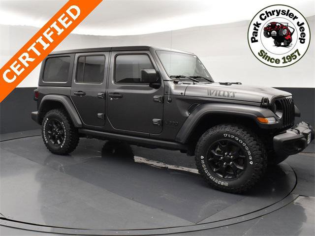 Certified 2023 Jeep Wrangler Willys