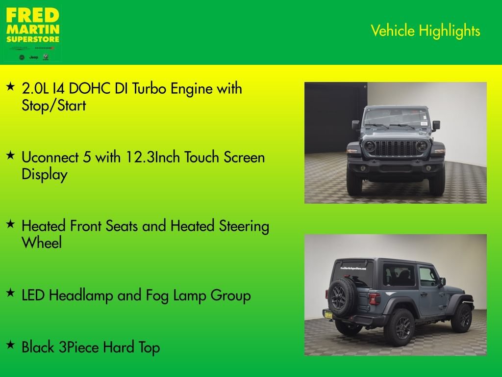 New 2026 Jeep Wrangler Sport AWD/4WD image 15