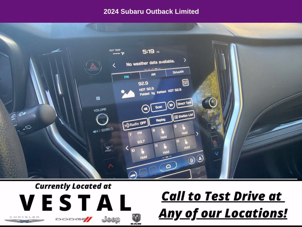 Used 2024 Subaru Outback Limited AWD/4WD image 31