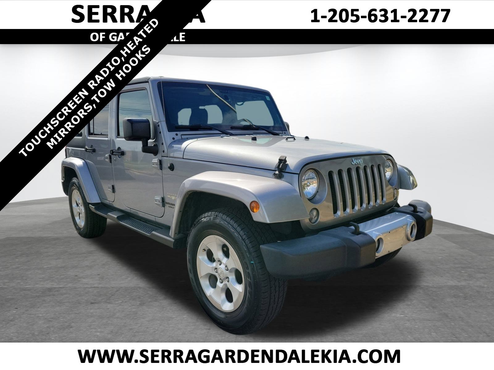 Used 2015 Jeep Wrangler Unlimited Sahara w/ Connectivity Group