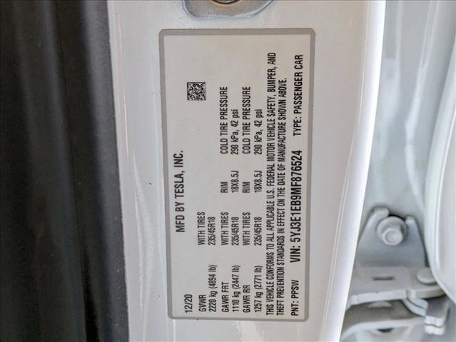 Used 2021 Tesla Model 3 Long Range image 24