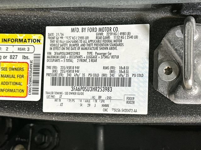 Used 2017 Ford Fusion Energi Titanium FWD image 38