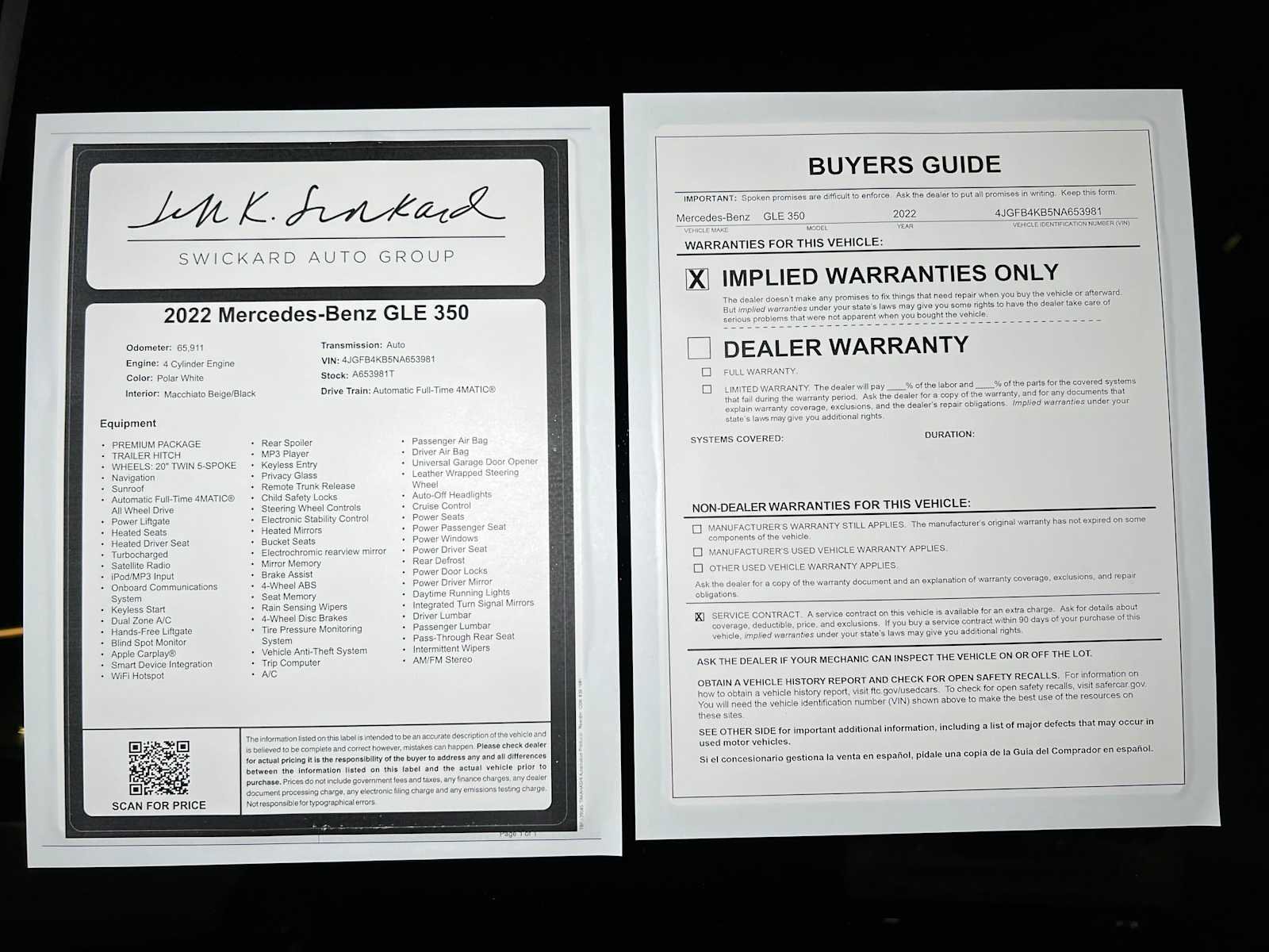 Certified 2022 Mercedes-Benz GLE 350 4MATIC image 48