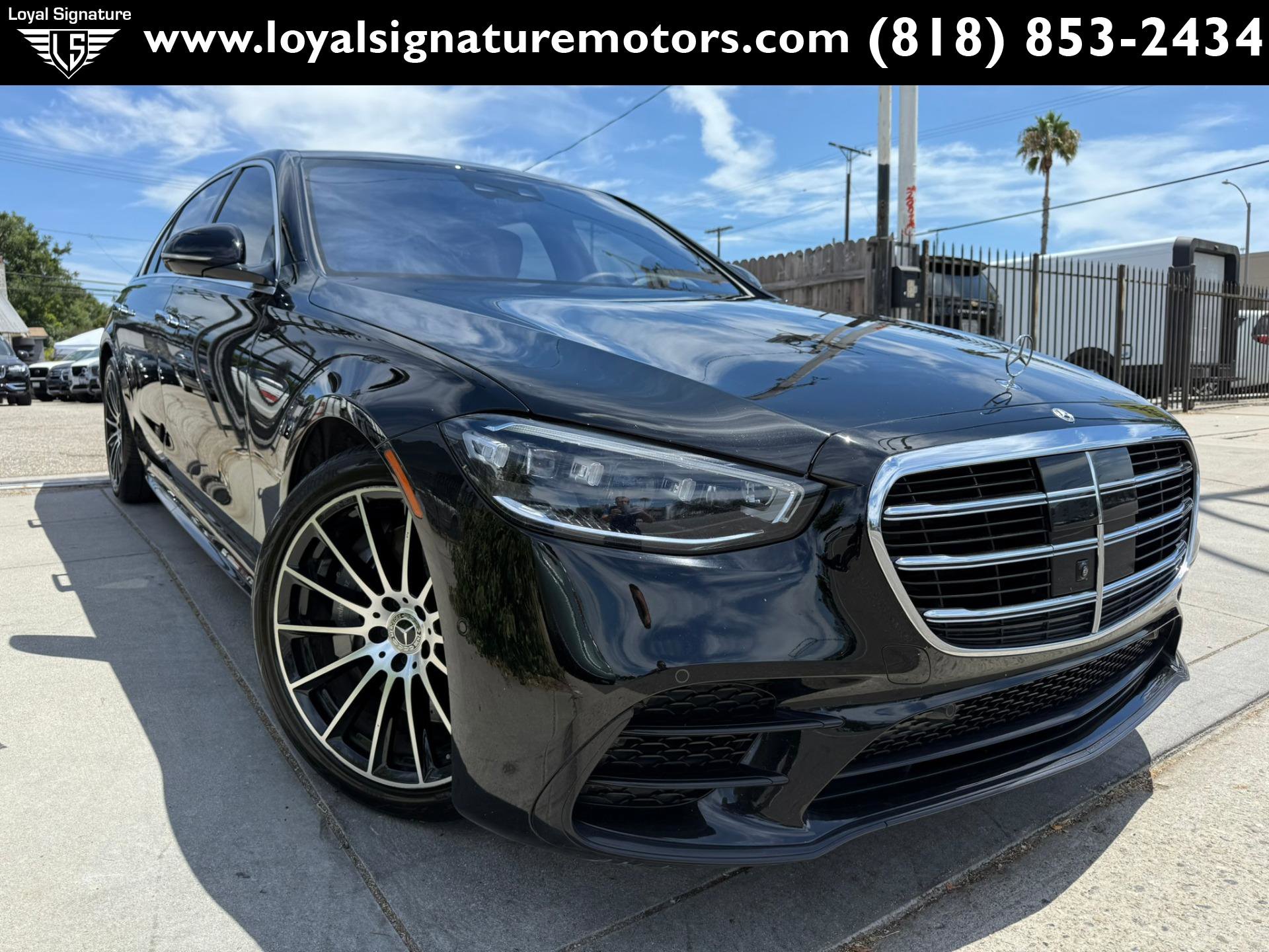 Used 2021 Mercedes-Benz S 580 4MATIC Sedan image 1