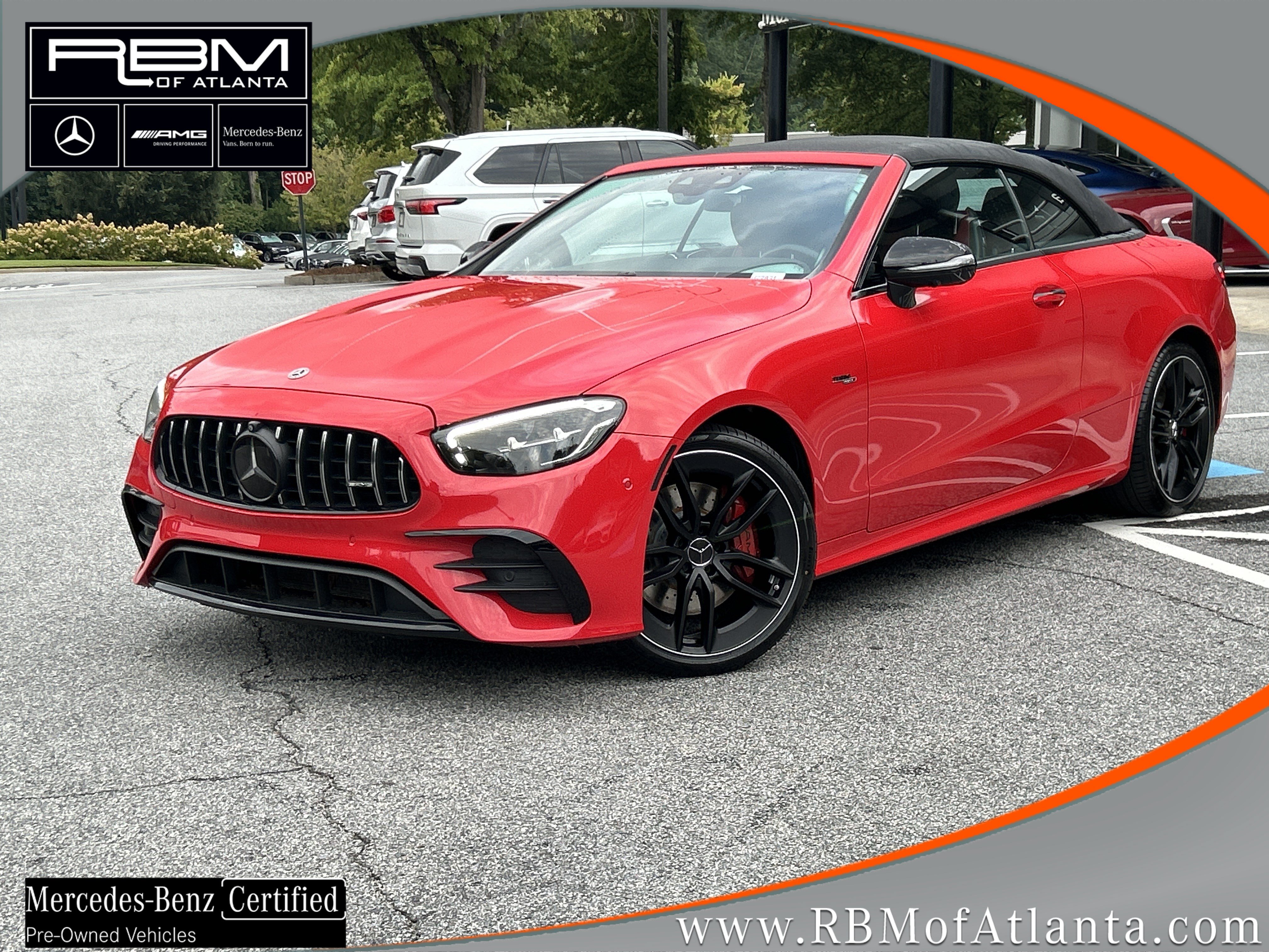 Certified 2023 Mercedes-Benz E 53 AMG 4MATIC Cabriolet image 1
